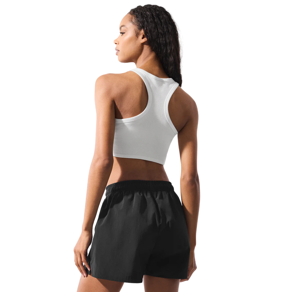 Alo Yoga Women's Aspire Tank White Black