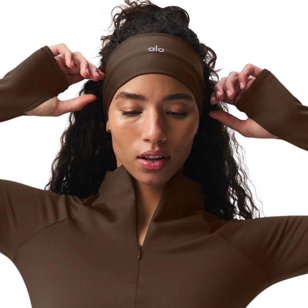 Alo Yoga Airlift Headband Espresso