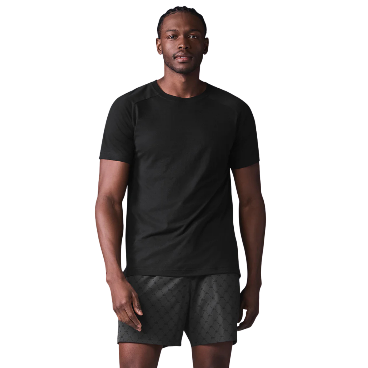 Alo Yoga Triumph Raglan Tee Black