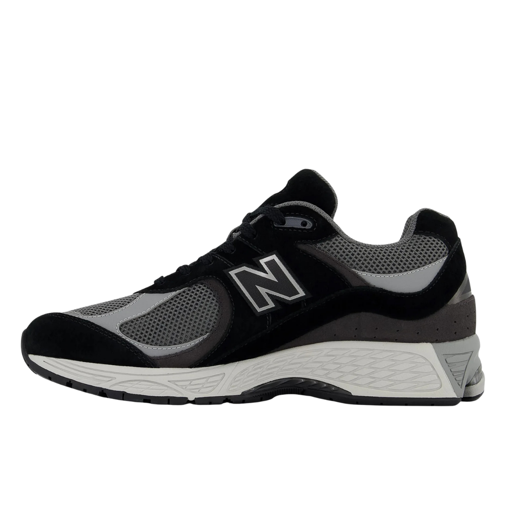 New Balance 2002R Black Castlerock Grey