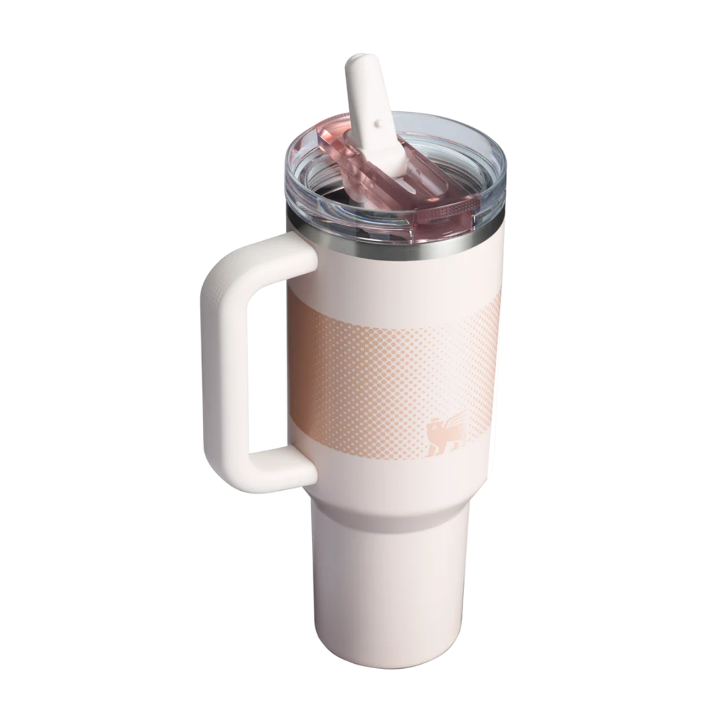 Stanley The Quencher ProTour Flip Straw Tumbler | 40 OZ Rose Quartz Fade