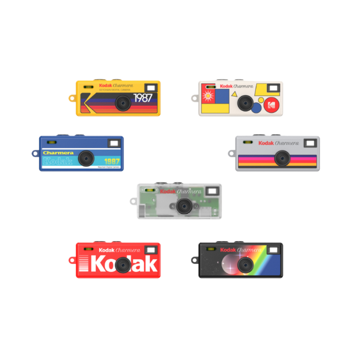Kodak CHARMERA Digital Camera Keychain Single Blind Box