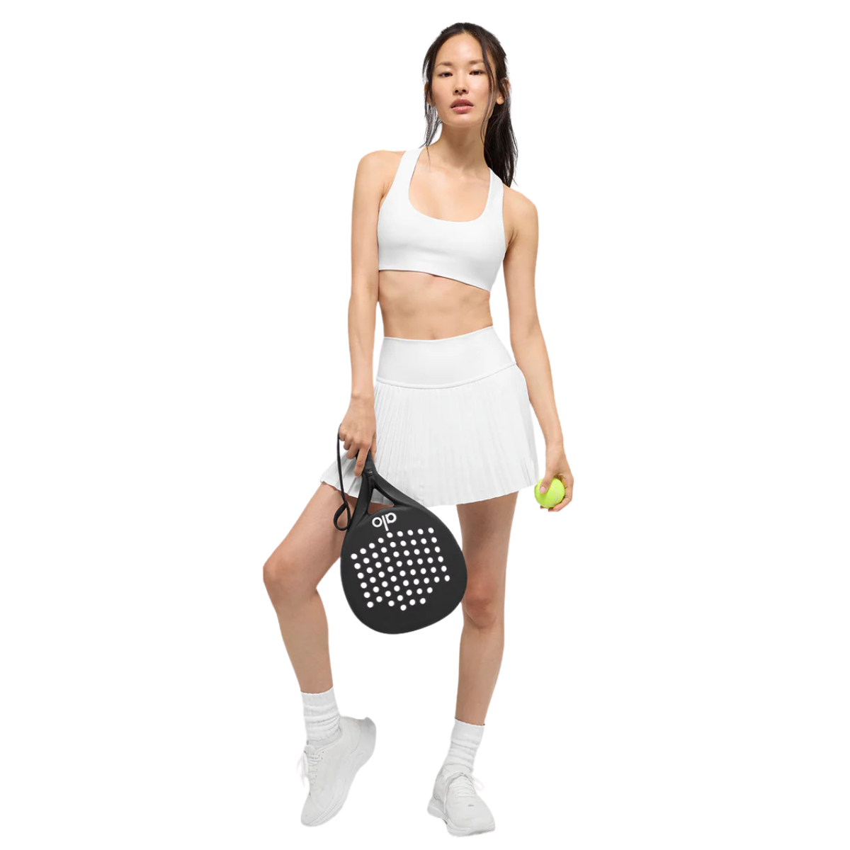 Alo Yoga Women's Grand Slam Tennis Skirt White