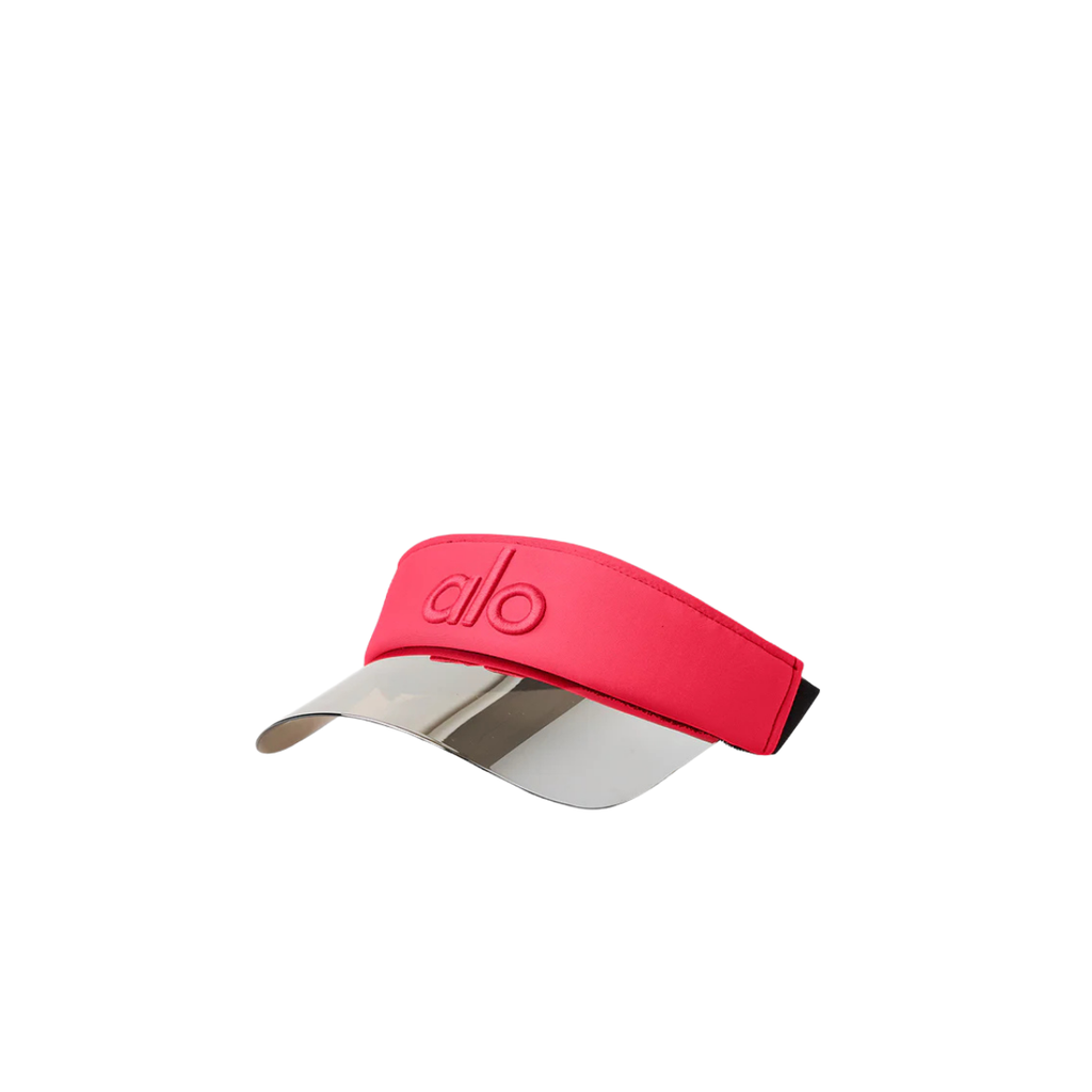 Alo Yoga Airlift Solar Visor Candy Red