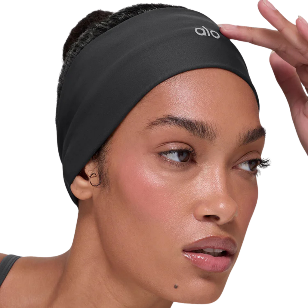 Alo Yoga Airlift Headband Anthracite