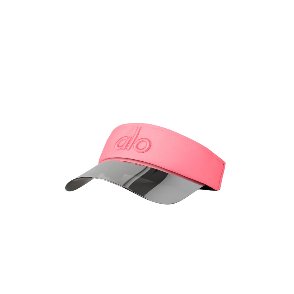 Alo Yoga Airlift Solar Visor Neon Bubblegum