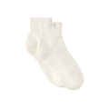 Alo Yoga Quarter Crew Street Sock Ivory