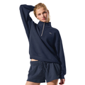 Alo Yoga Women's Accolade 1/4 Zip Pullover Navy
