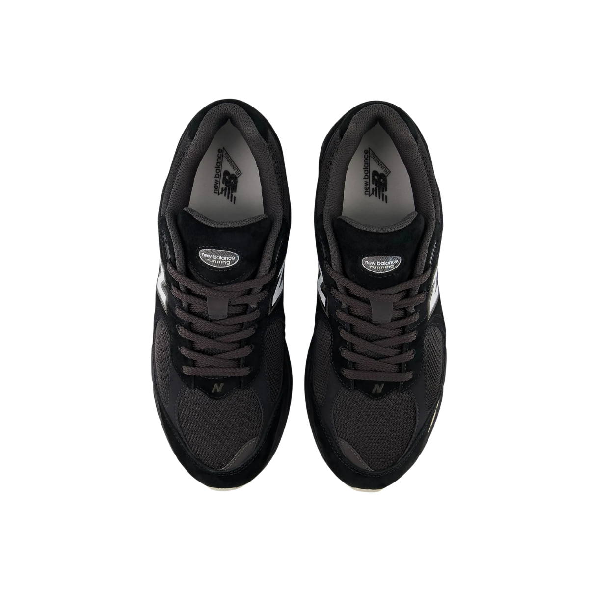 New Balance 2002R Black Timber Wolf White