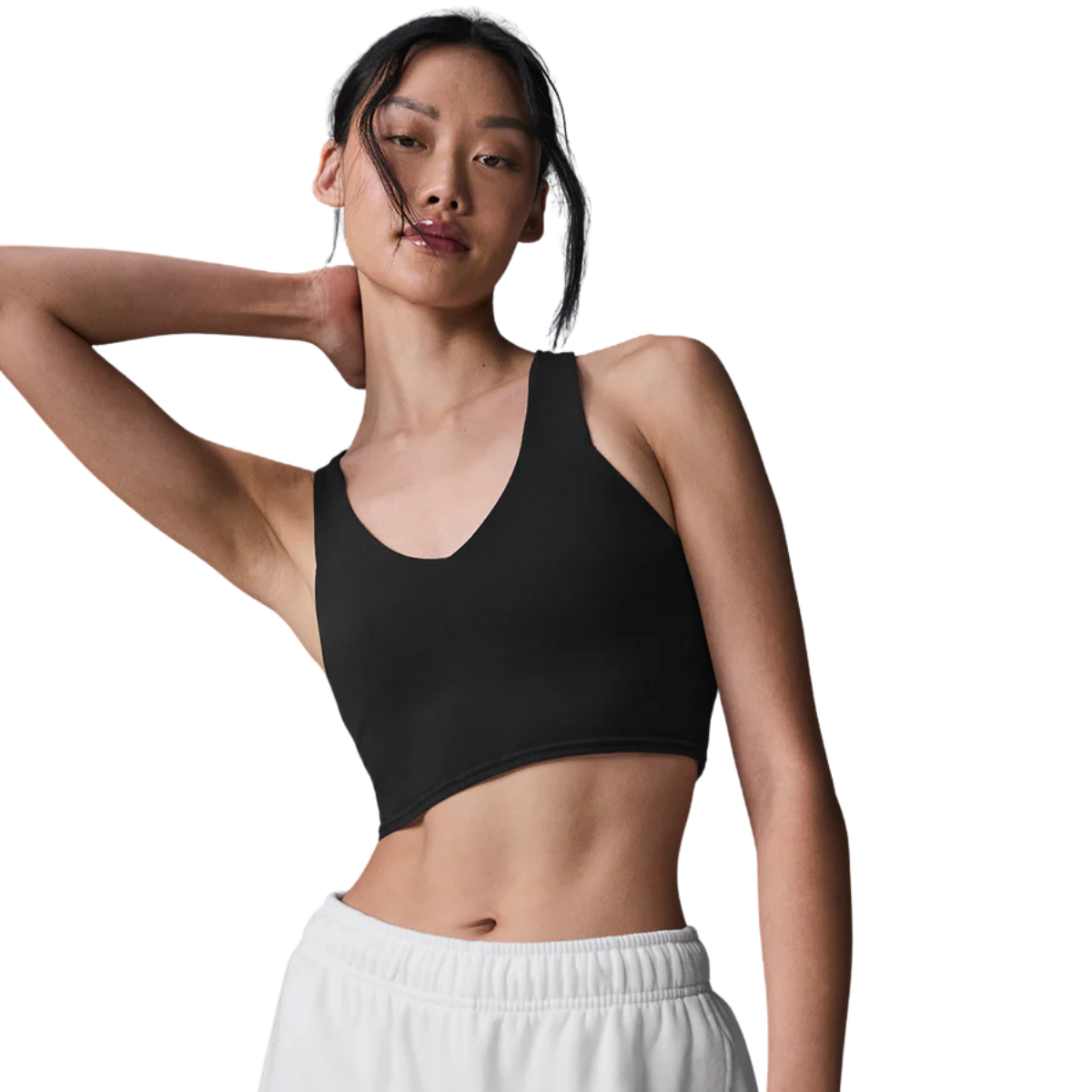 Alo Yoga Women's Airbrush Real Bra Tank Black