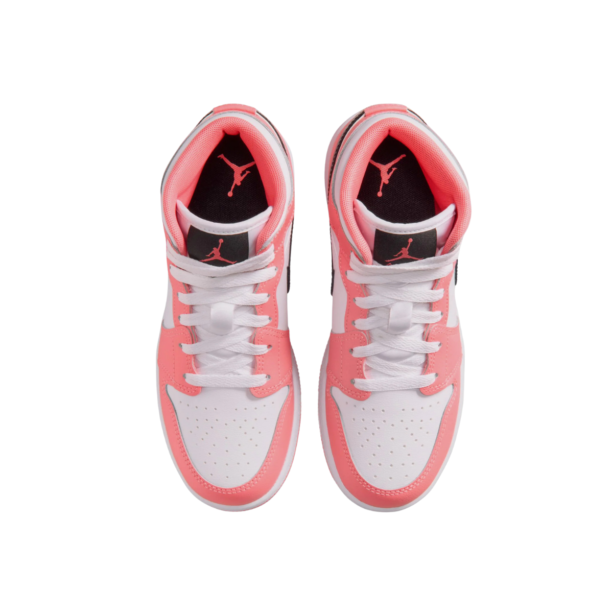 Jordan 1 Mid Pink Gaze GS