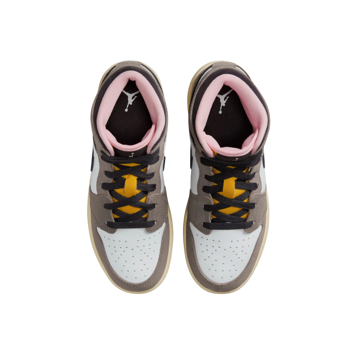 Jordan 1 Mid SE White Cave Stone GS