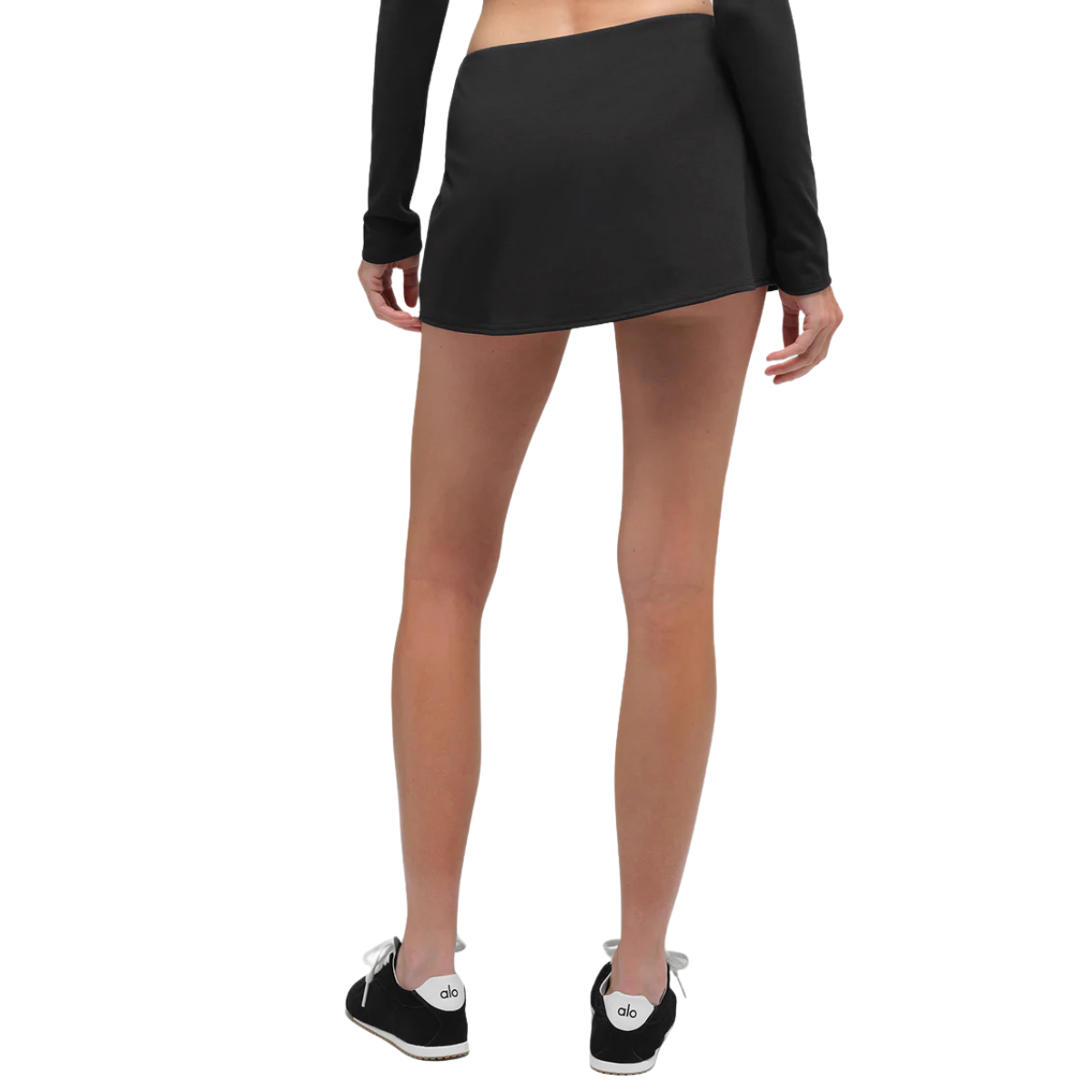 Alo Yoga Women's ALO Softsculpt Precision Mini Skirt Black