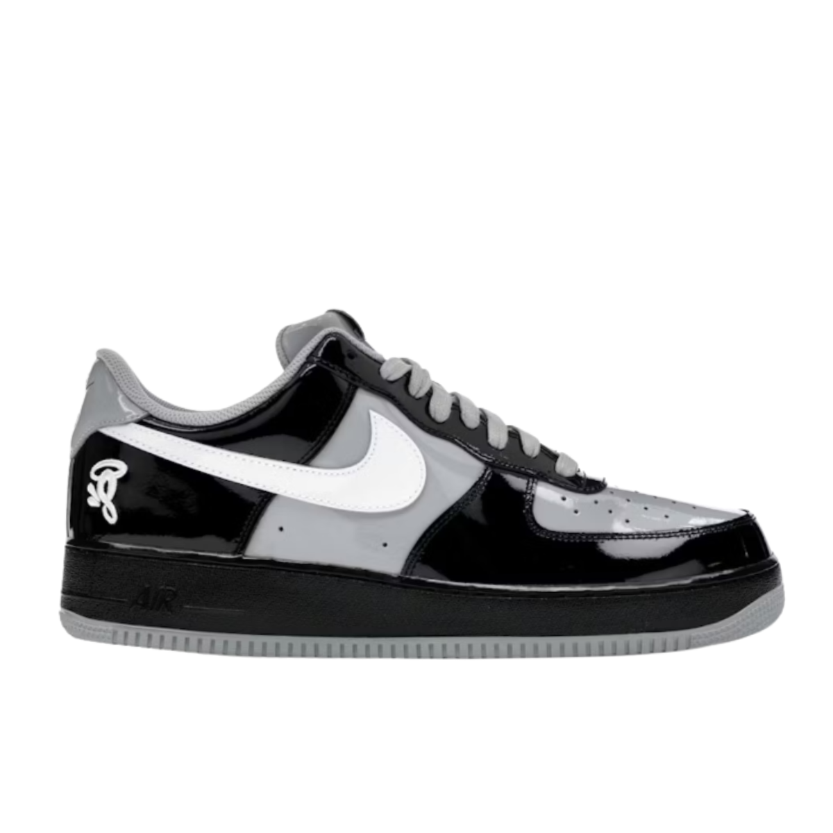Nike Air Force 1 Low Syna Central Cee Black White Smoke Grey