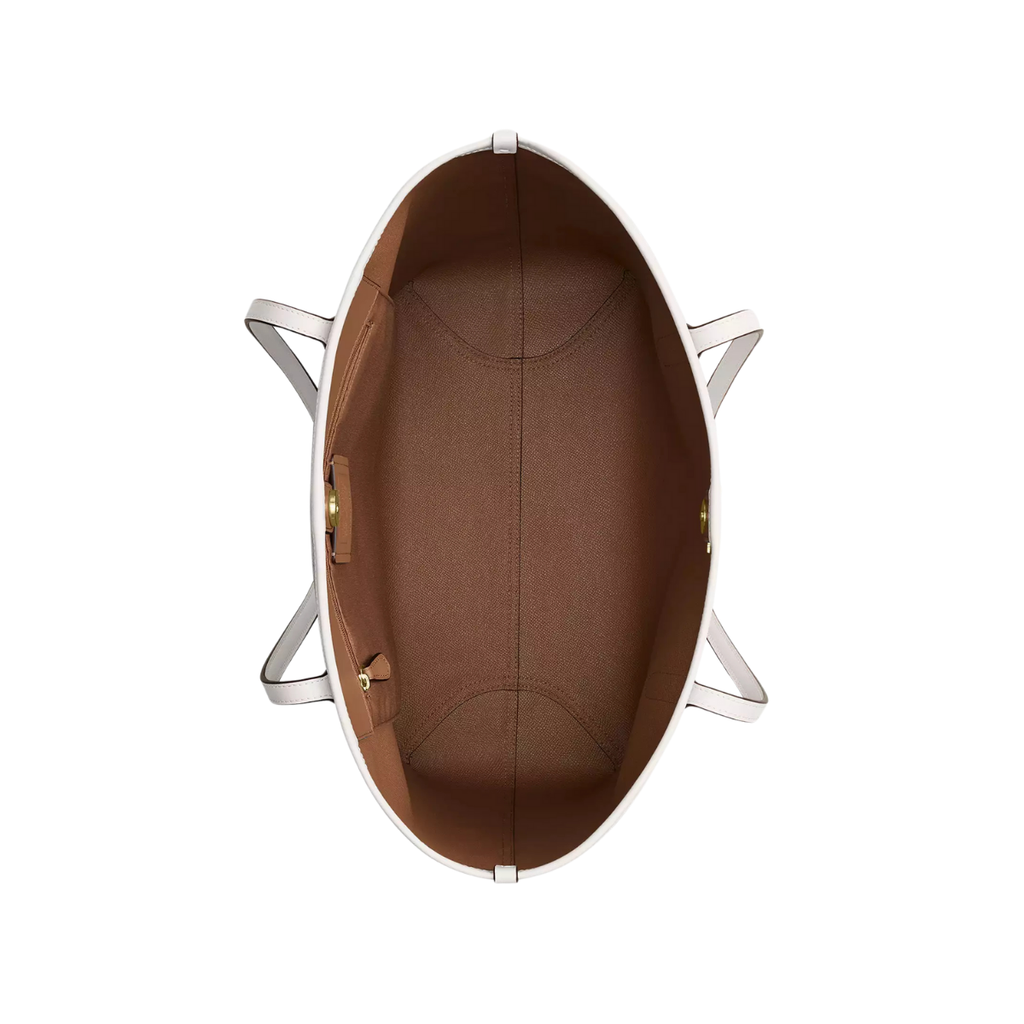 Coach City Tote Bag In Signature Canvas Gold Sand Chalk