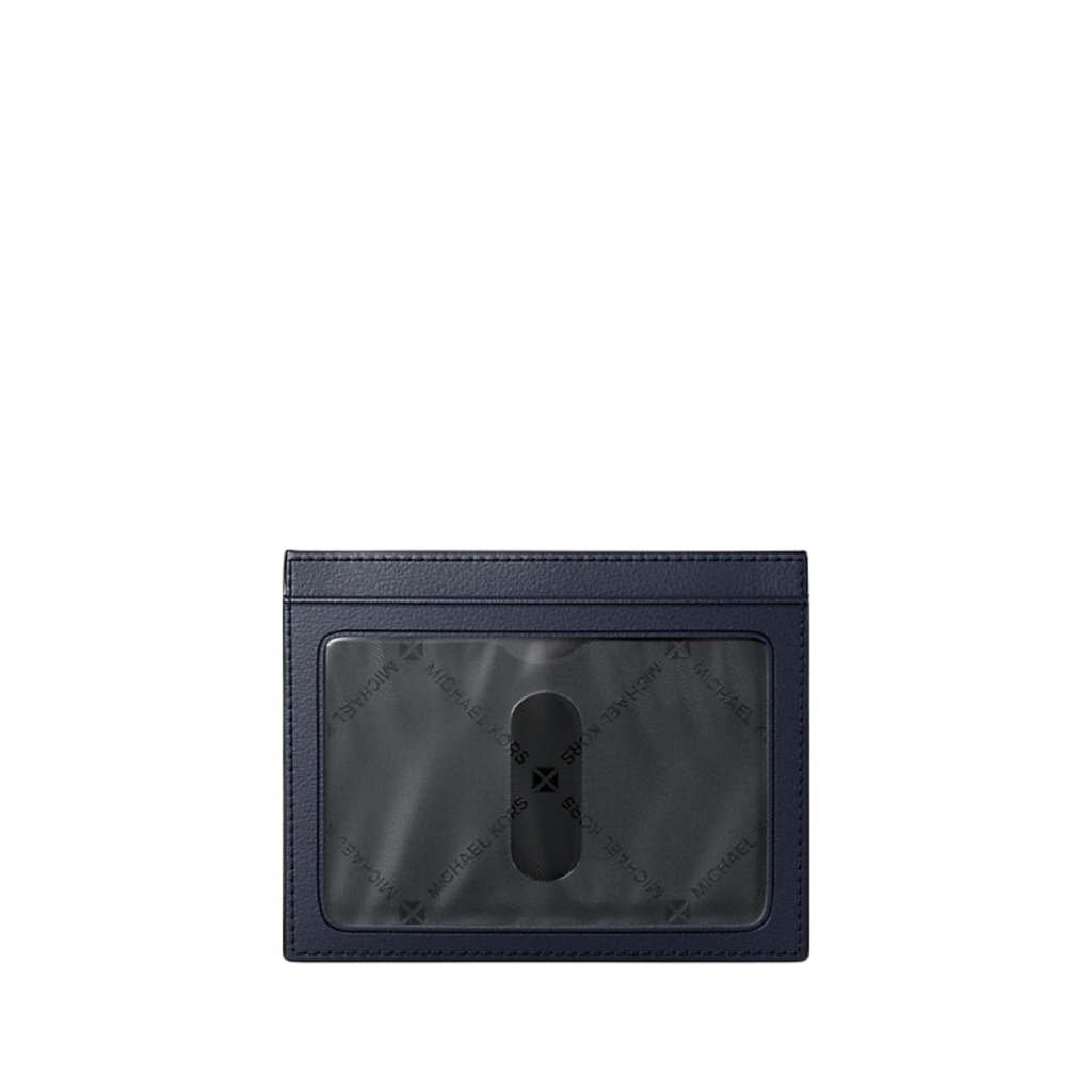 Michael Kors Cooper Signature Logo Card Case Admrl Plblue