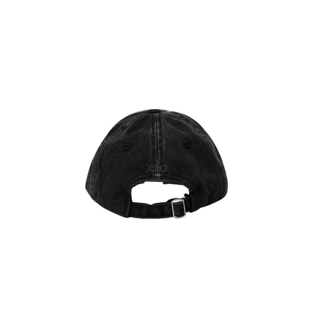 Alo Yoga Washed Off-Duty Cap Vintage Black