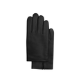 Coach Leather Tech Gloves Black