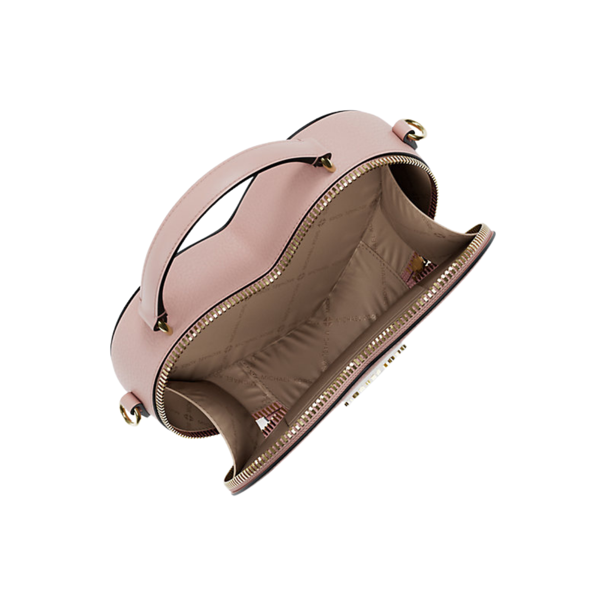 Michael Kors Jet Set Small Heart Crossbody Bag Powder Blush