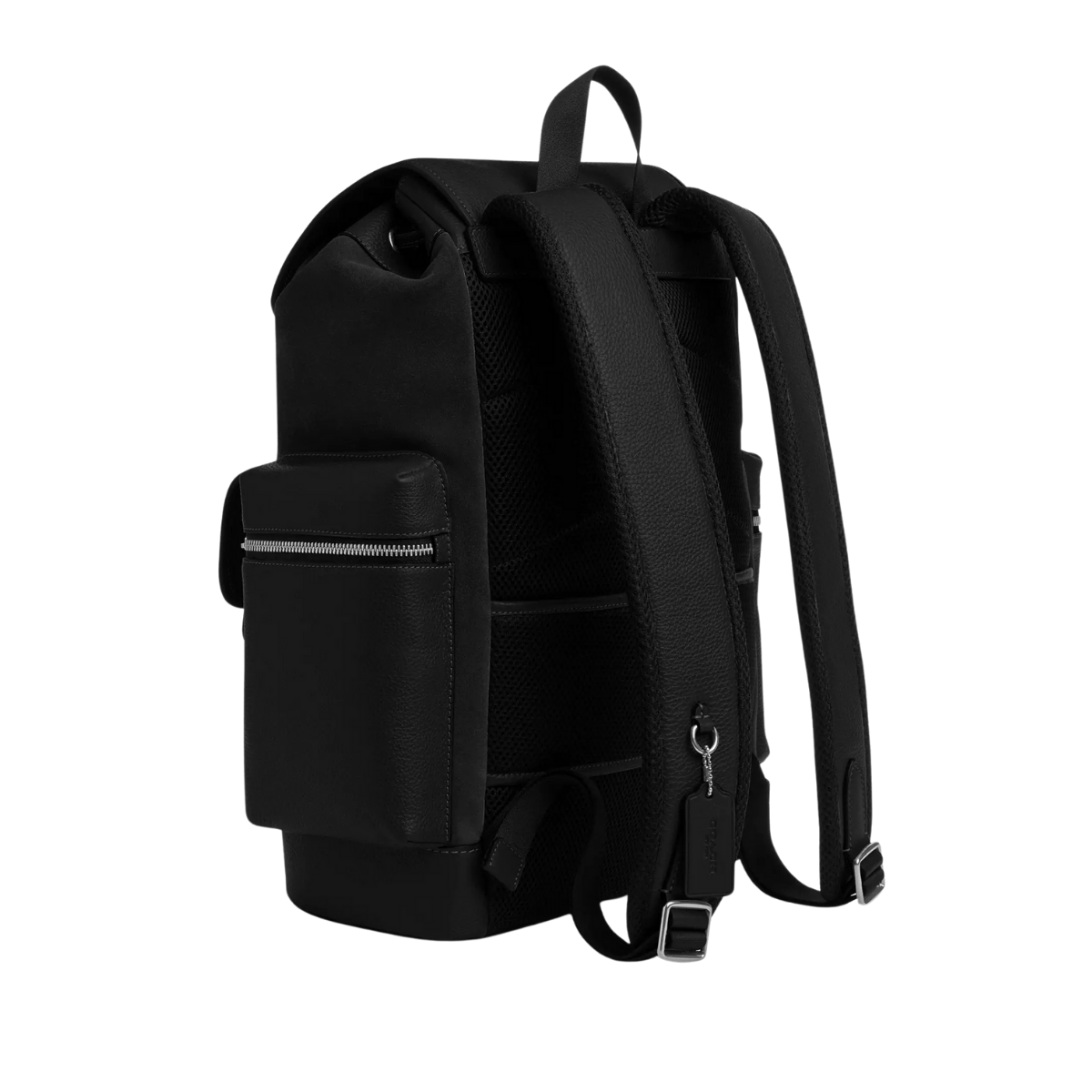 Coach Sprint Backpack Silver Black