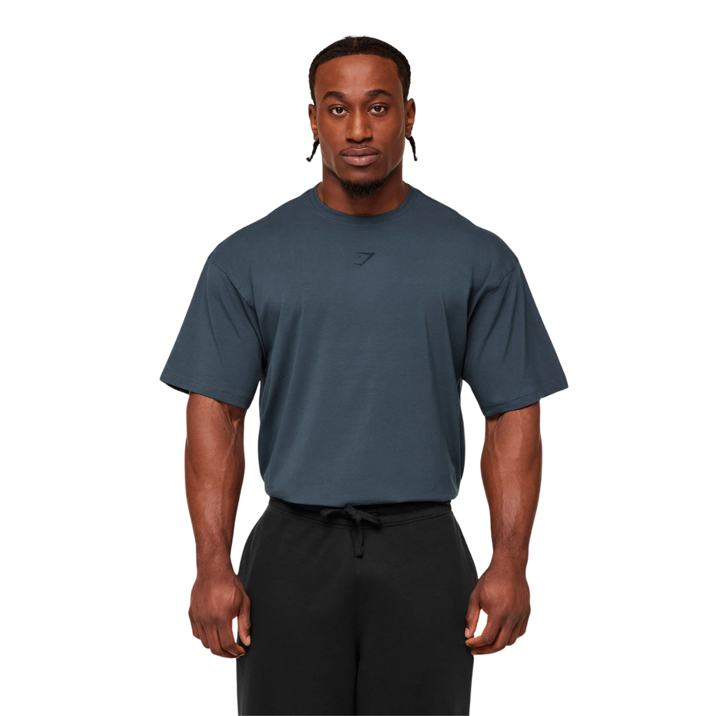 Gymshark Power T-Shirt GS Stealth Blue