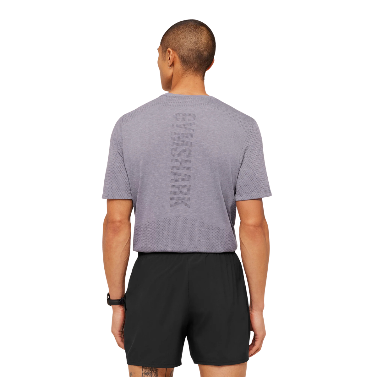 Gymshark Lightweight Seamless T-Shirt GS Fog Purple Marl