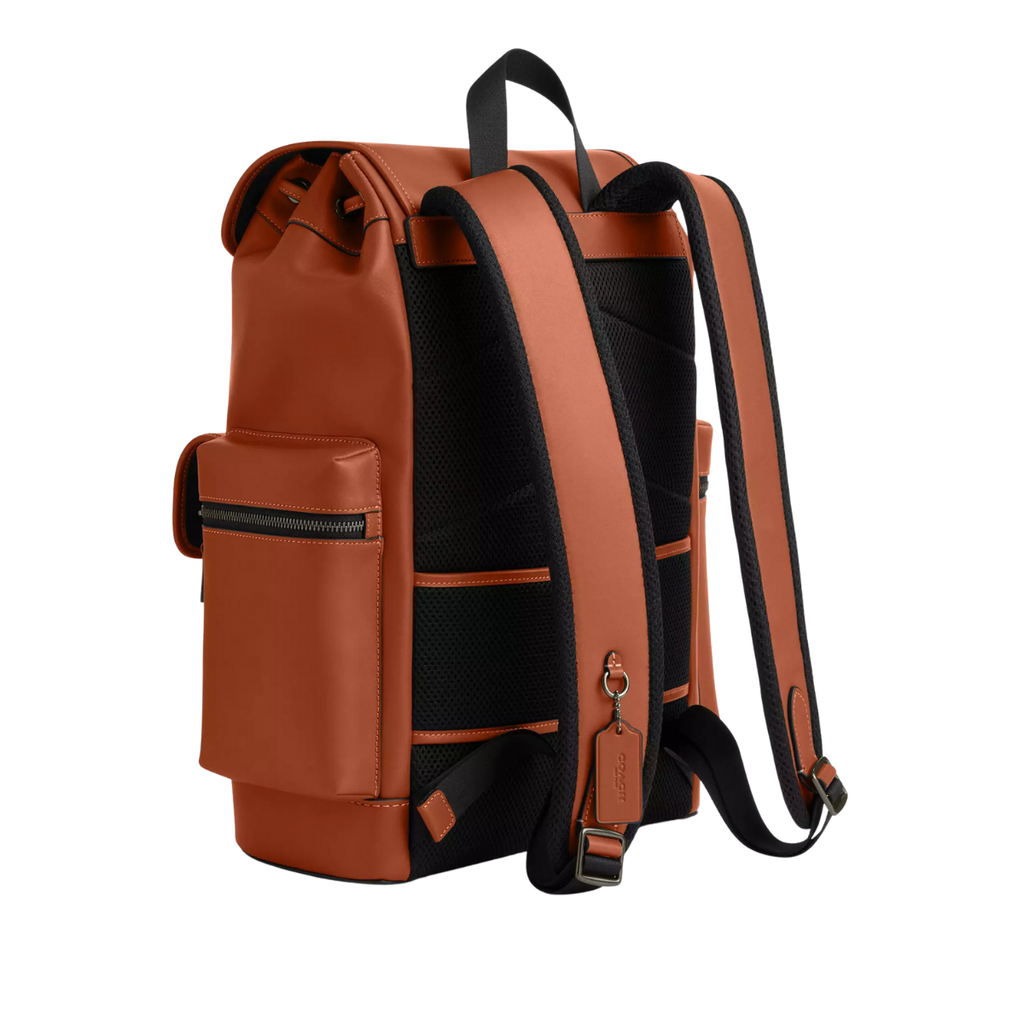 Coach Sprint Backpack Gunmetal Tan