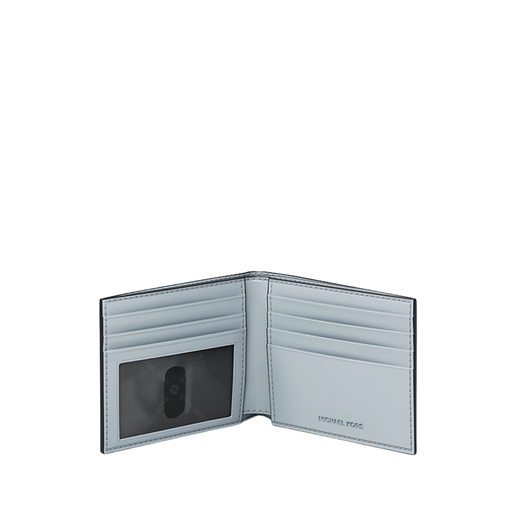 Michael Kors Cooper Signature Logo Billfold Wallet Admirl Multi