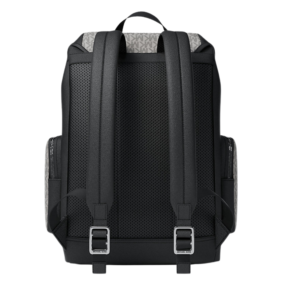 Michael Kors Cooper Medium Signature Logo City Backpack Pg Blk Mul