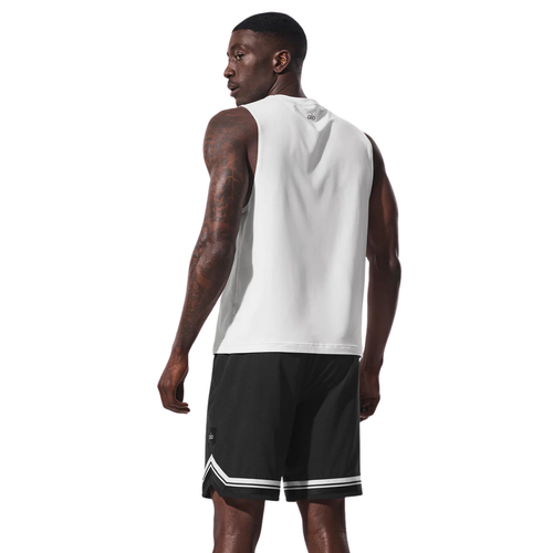 Alo Yoga Conquer Muscle Tank White