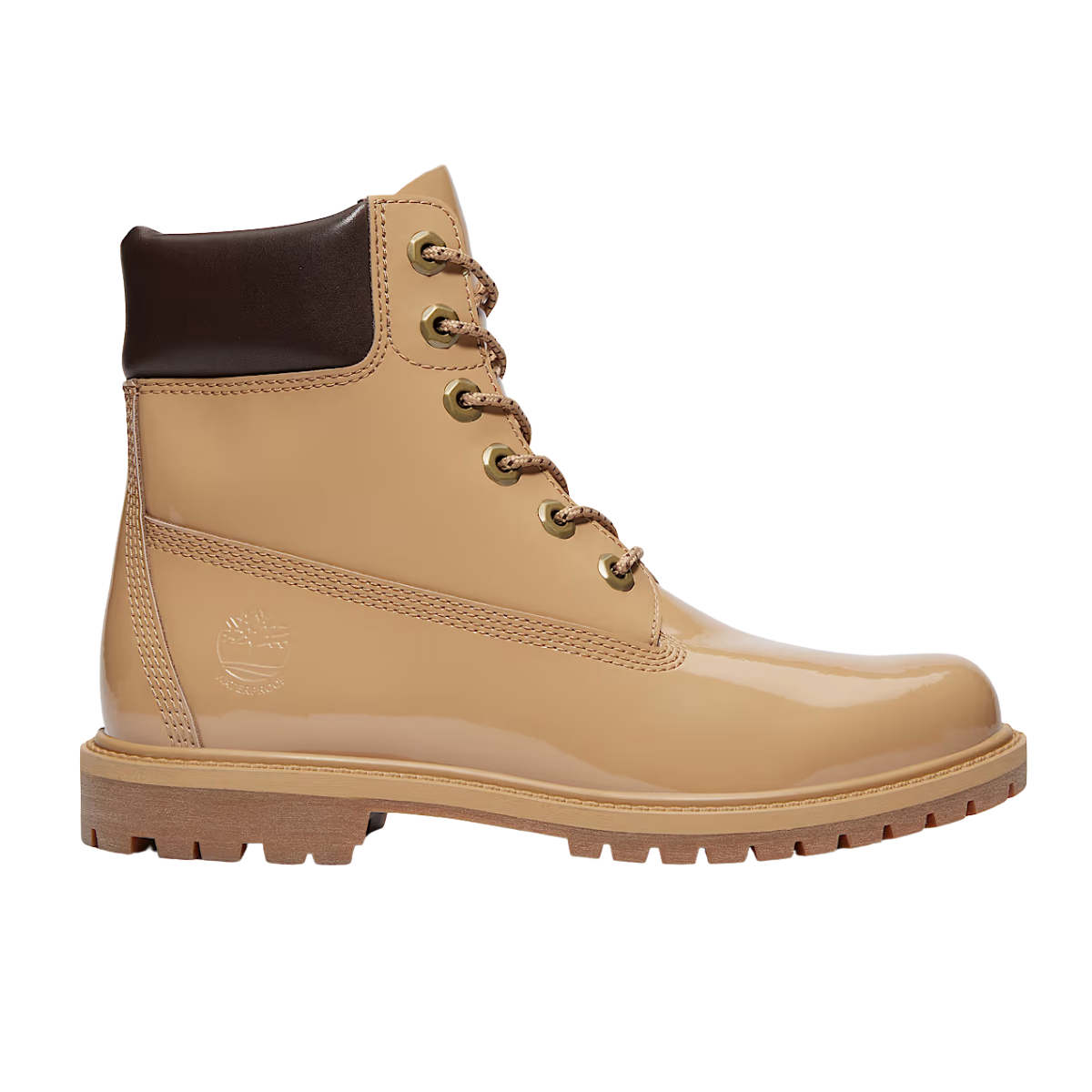 Timberland Patent Leather Premium 6-Inch Waterproof Boot Wheat (W)