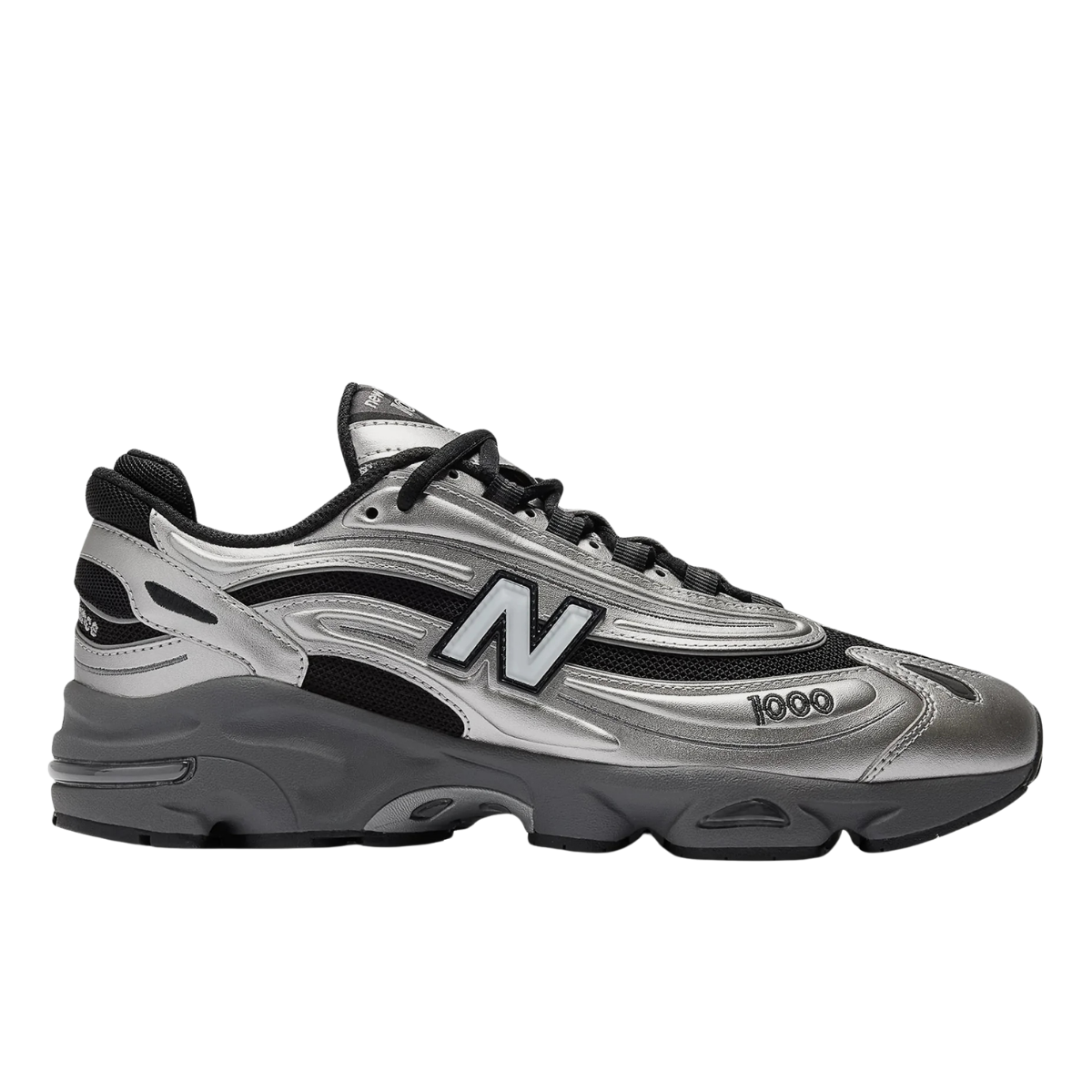 New Balance 1000 Black Silver Metallic