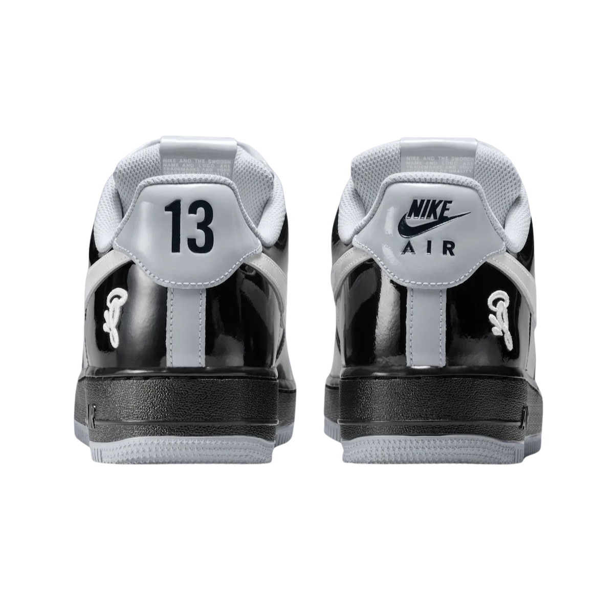Nike Air Force 1 Low Syna Central Cee Black White Smoke Grey