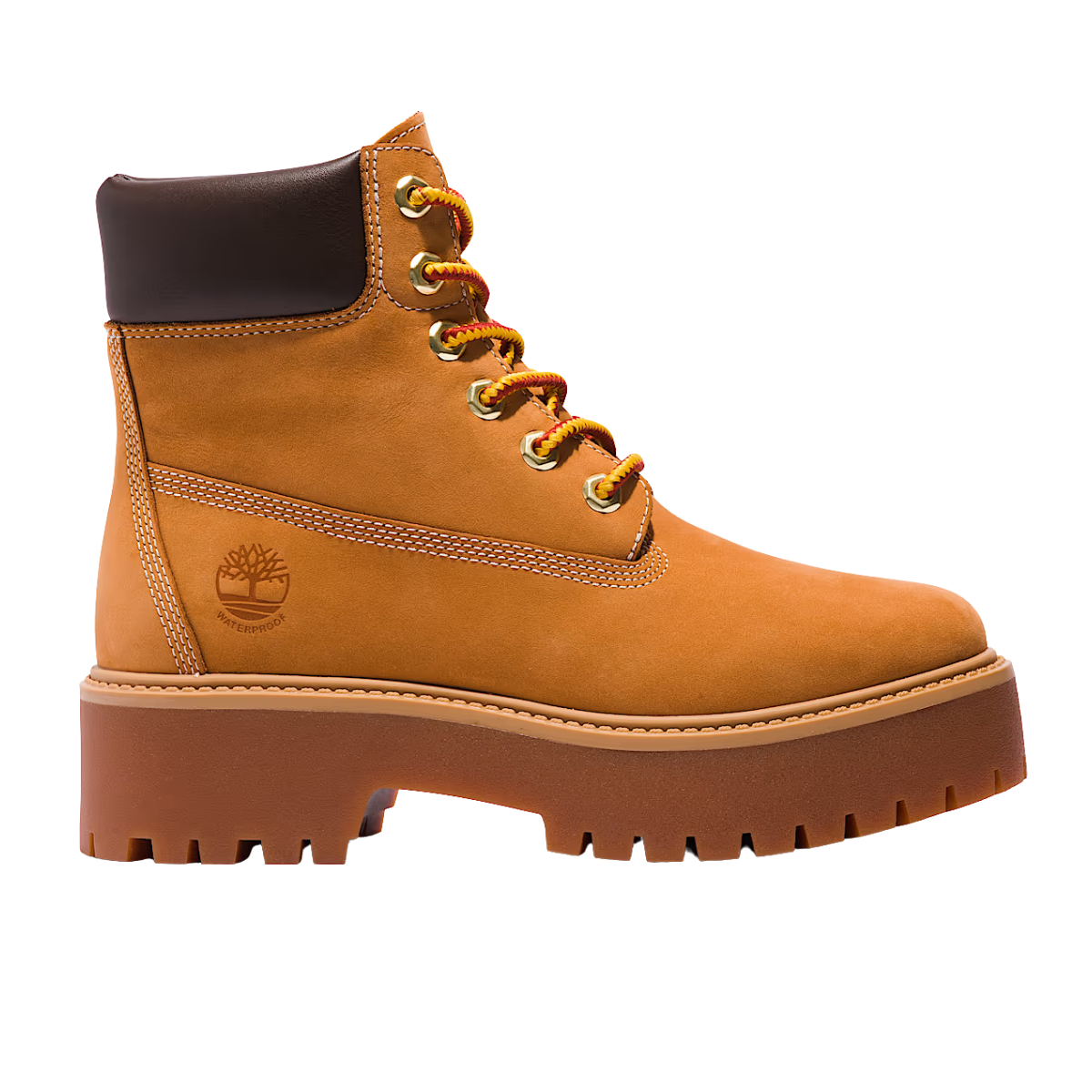 Timberland Stone Street 6-Inch Waterproof Platform Boot Wheat (W)