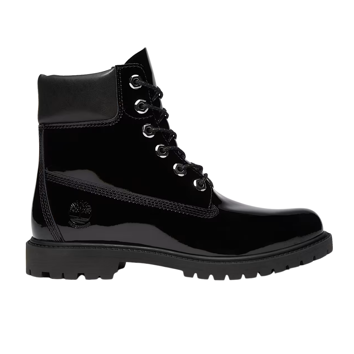 Timberland Patent Leather Premium 6-Inch Waterproof Boot Black (W)