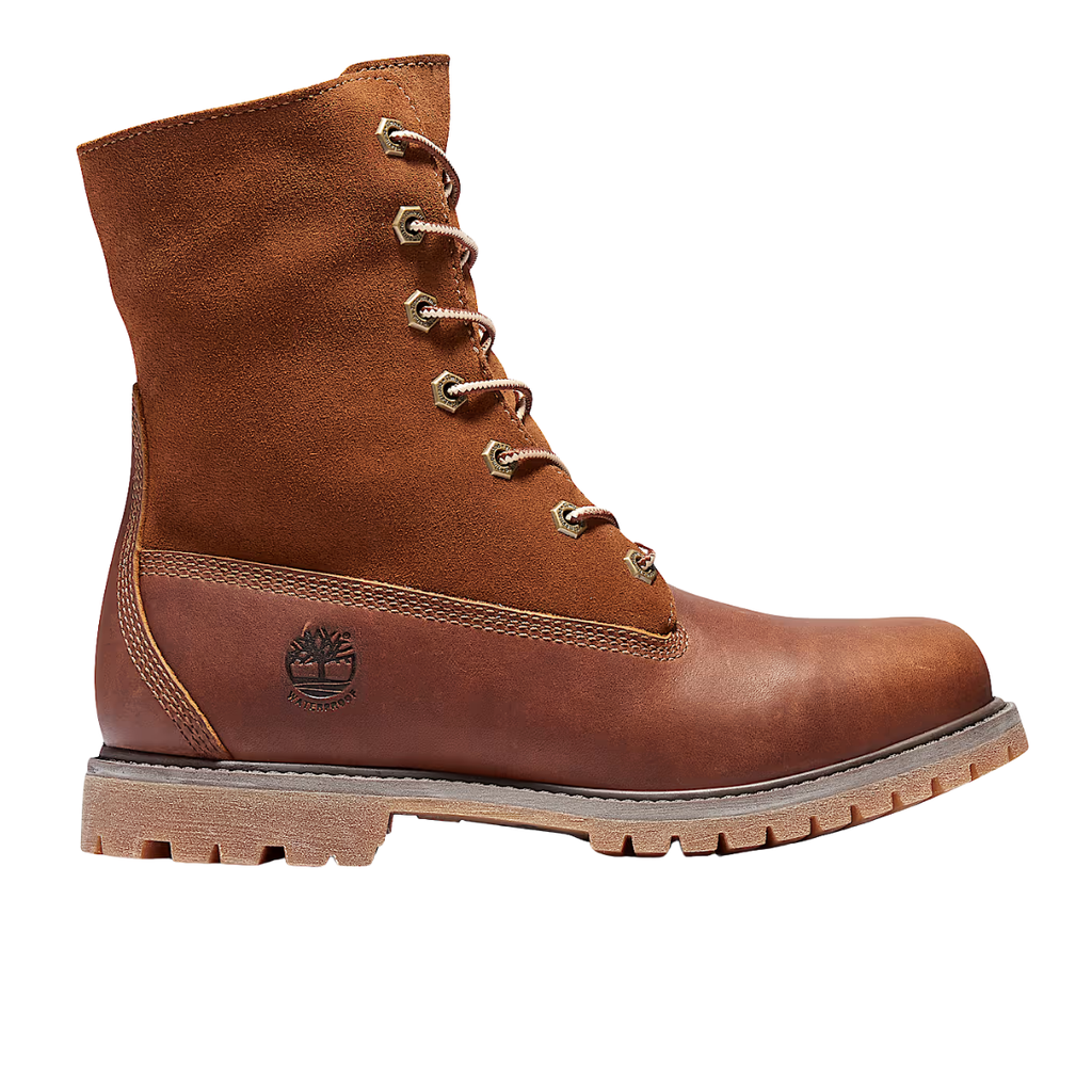 Timberland Warm-Lined Waterproof Roll-Top Boot Dark Brown (W)