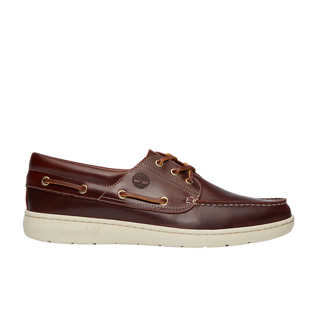 Timberland Men's Portofino Pier Boat Shoe Burgundy