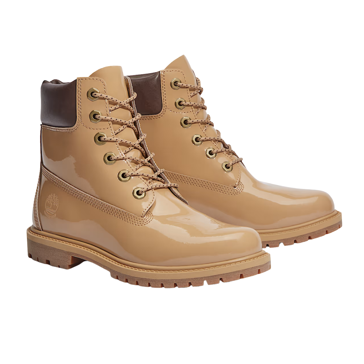 Timberland Patent Leather Premium 6-Inch Waterproof Boot Wheat (W)