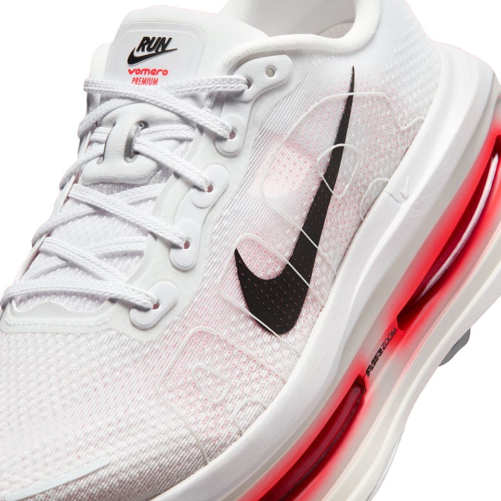 Nike Vomero Premium White Bright Crimson