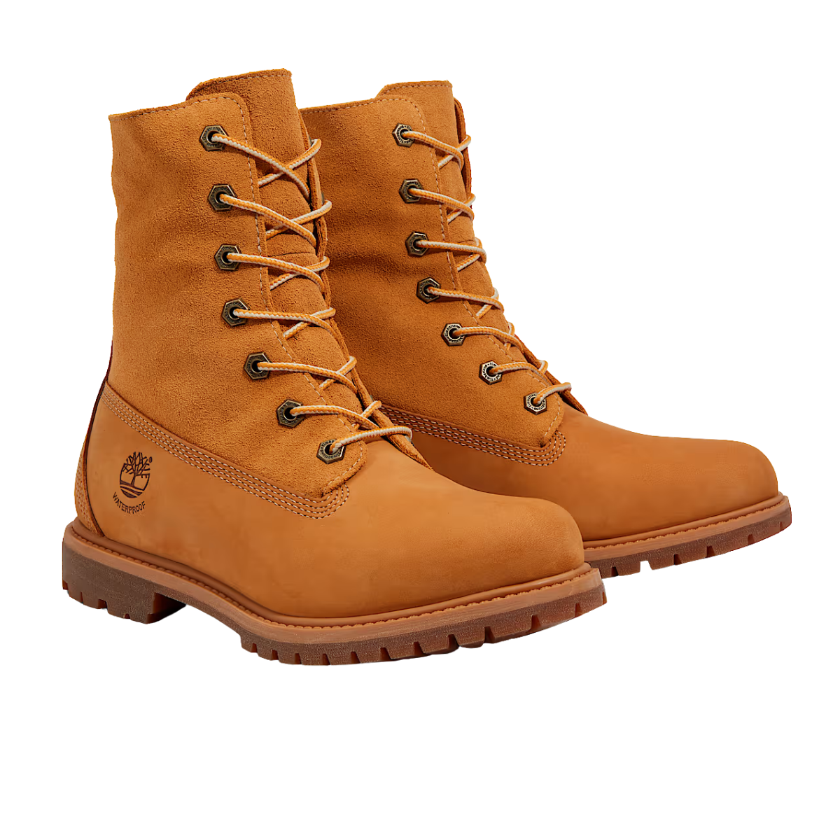 Timberland Warm-Lined Waterproof Roll-Top Boot Wheat Nubuck