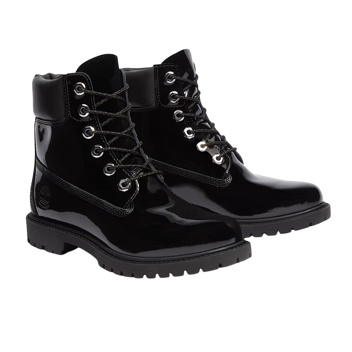 Timberland Patent Leather Premium 6-Inch Waterproof Boot Black (W)