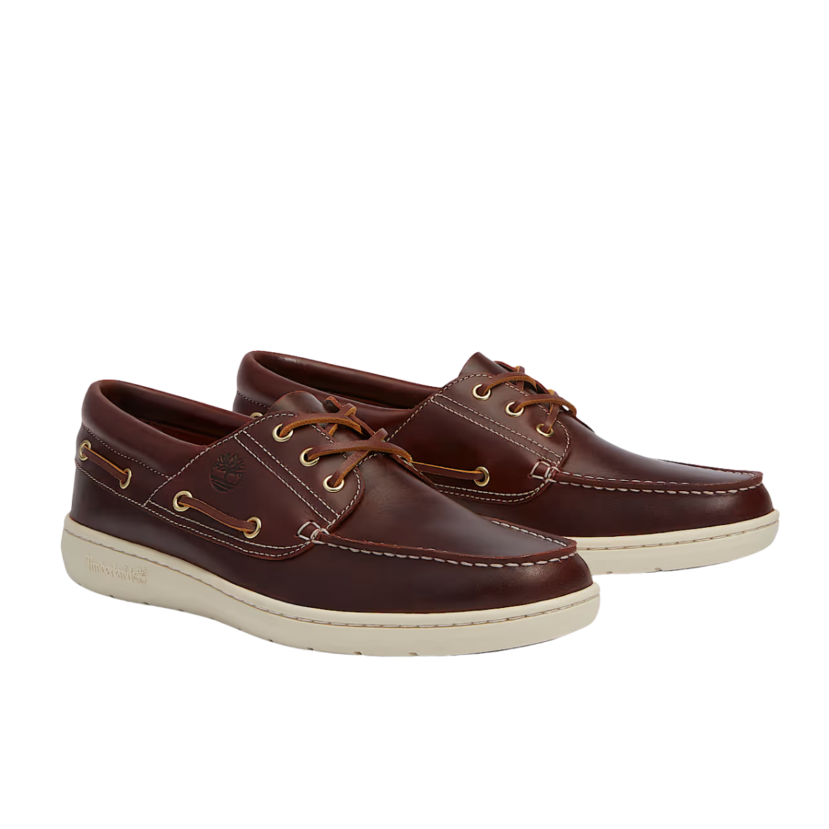 Timberland Men's Portofino Pier Boat Shoe Burgundy