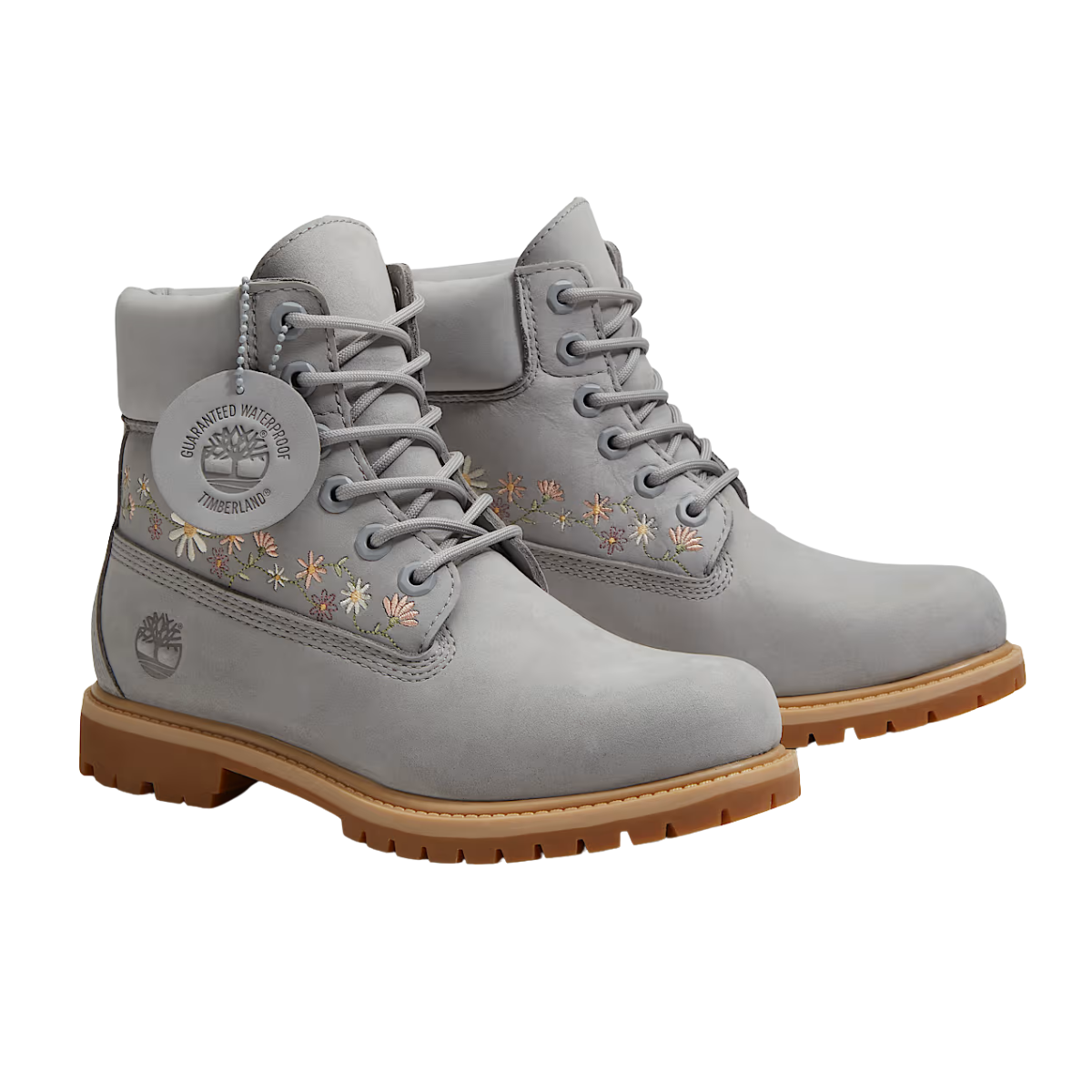 Timberland Premium 6-Inch Waterproof Boot Light Grey (W)