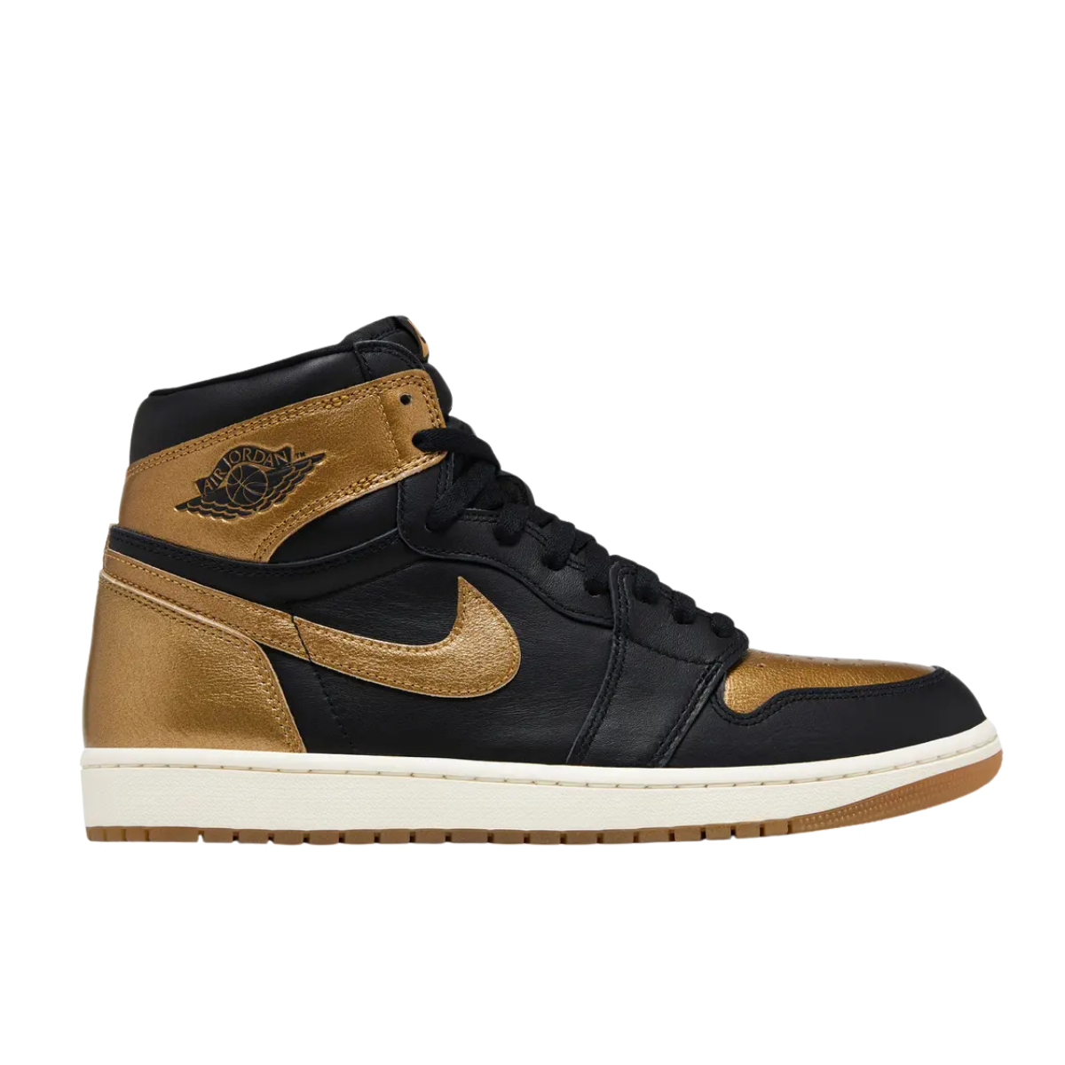 Jordan 1 Retro High OG Black Metallic Gold