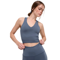 Alo Yoga Women's Airbrush Real Bra Tank Bluestone