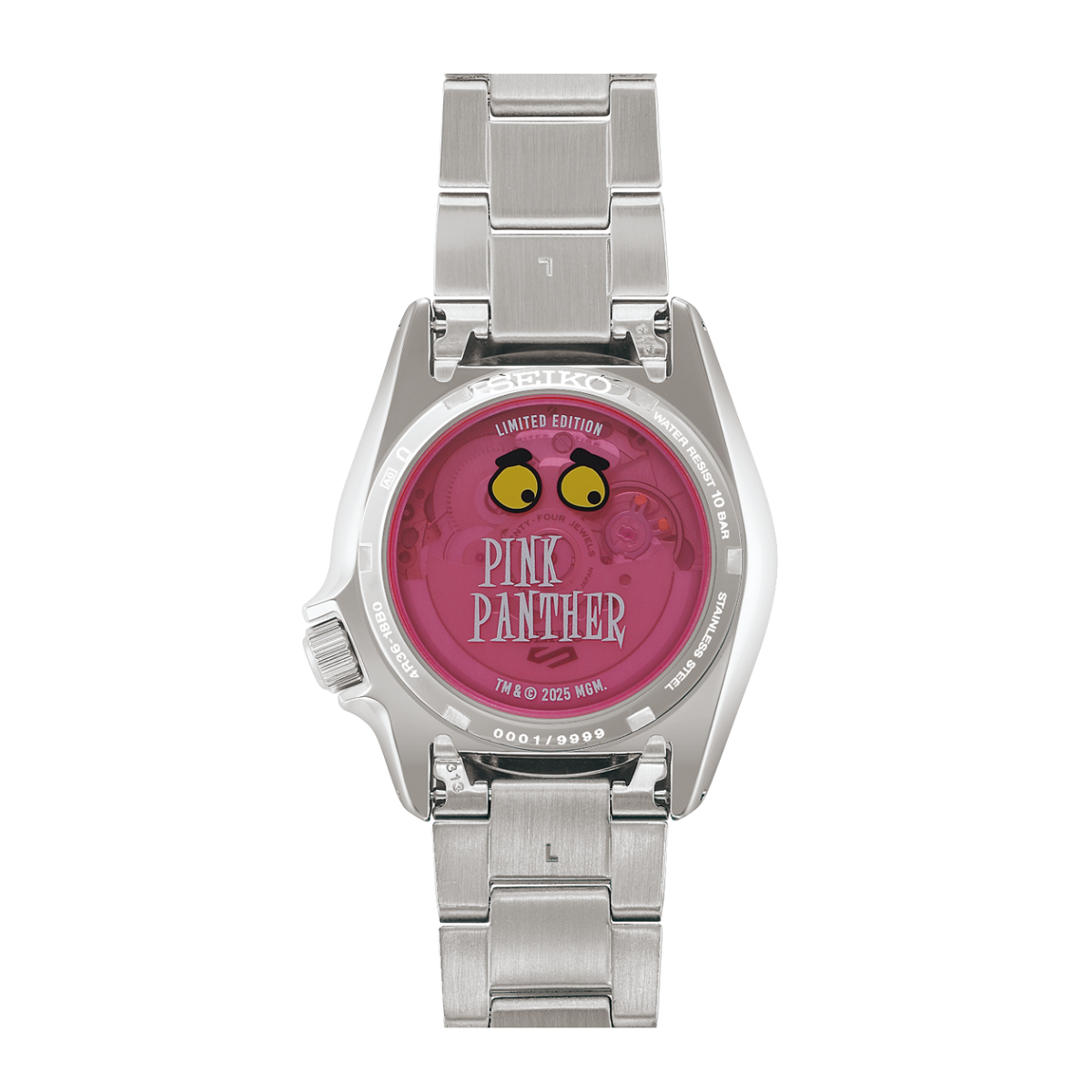 Seiko 5 Sports Pink Panther Limited Edition SRPM07