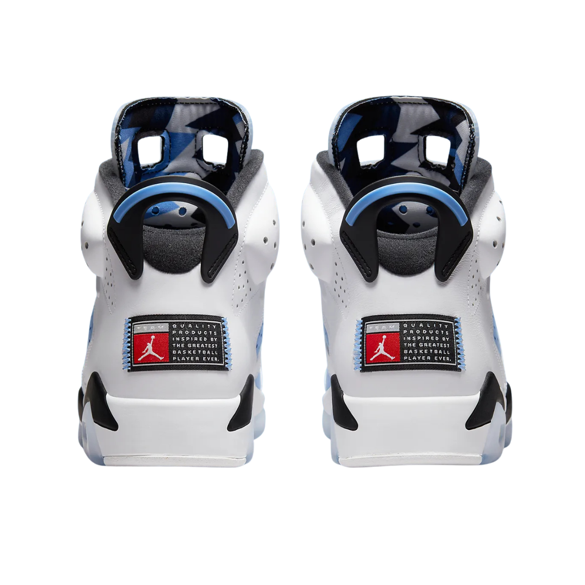 Jordan 6 Retro UNC White