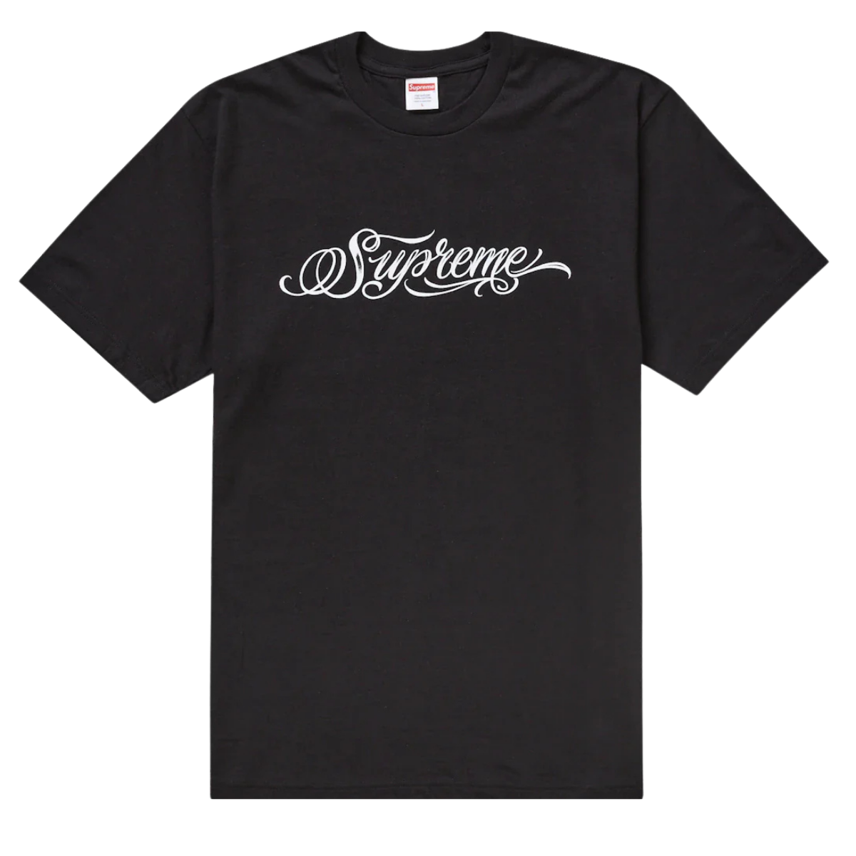 Supreme Script Tee Black