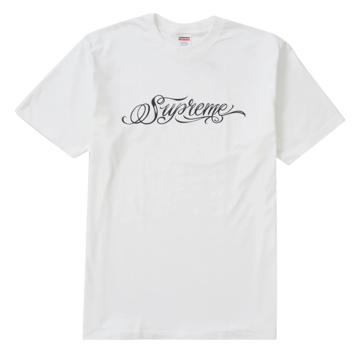 Supreme Script Tee White