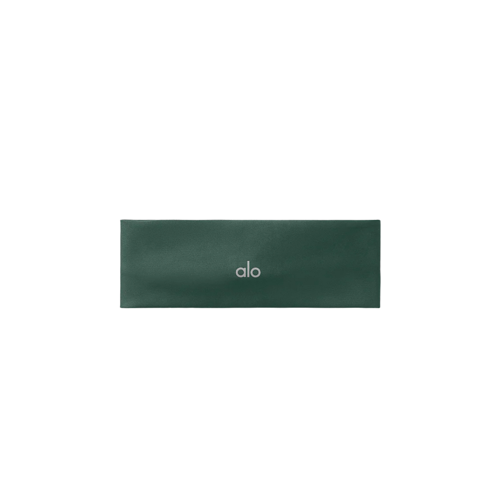 Alo Yoga Airlift Headband Clover Green